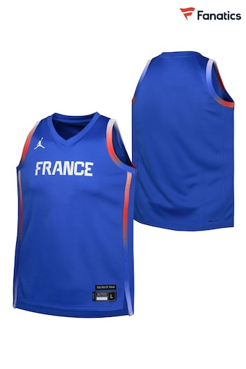 Fanatics Youth Blue France Olympics Road Jersey (AR9895) | £66