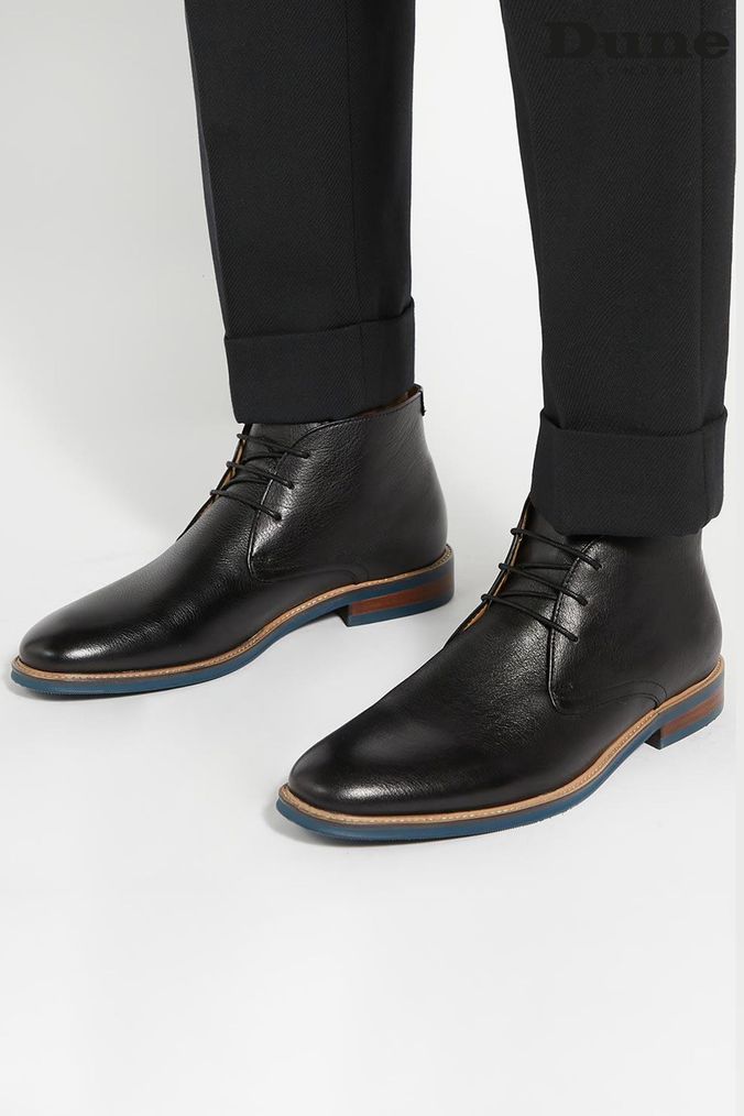 Dune mens black boots online