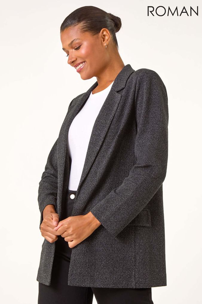 Next grey blazer womens outlet