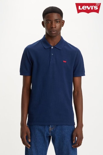 Levi's® Blue Slim Housemark Polo Shirt (AT0295) | £45