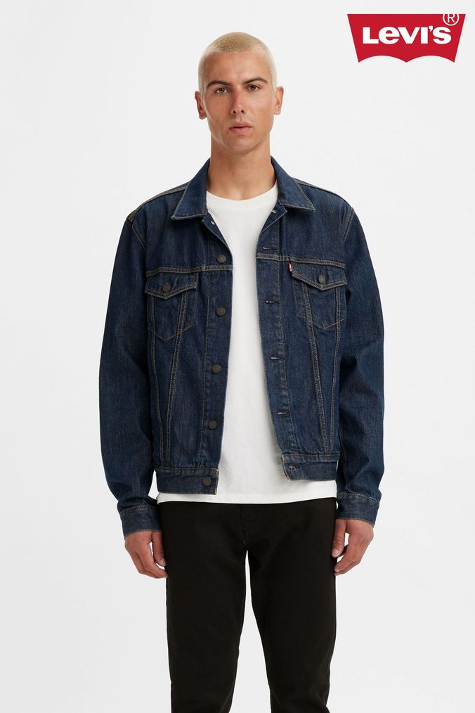 Mens Blue Denim Jackets Light Blue Navy Denim Jackets Next UK
