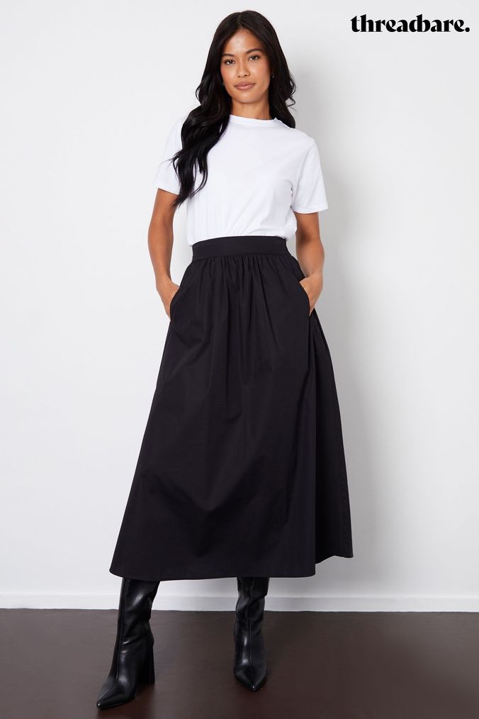 Black Maxi Skirts Black Wrap Pleated Maxis Next