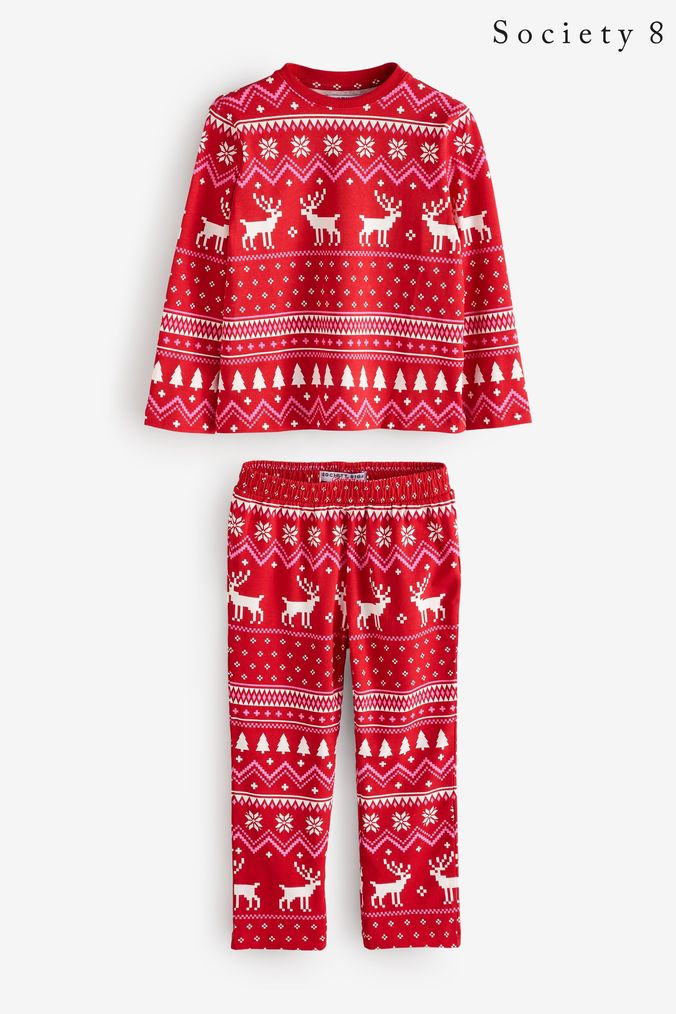 Buy Girls Pyjamas Fairisle Nightwear Online Next UK
