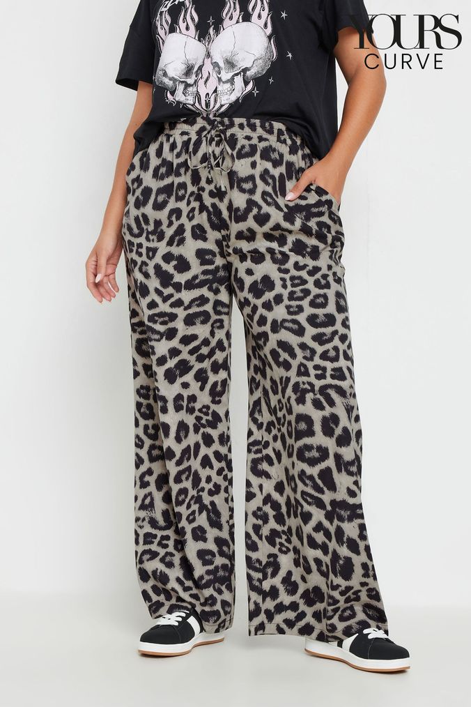 Next leopard trousers store