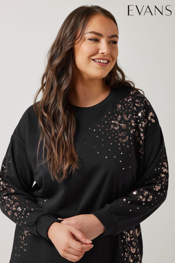 Sparkle sweatshirt womens hotsell