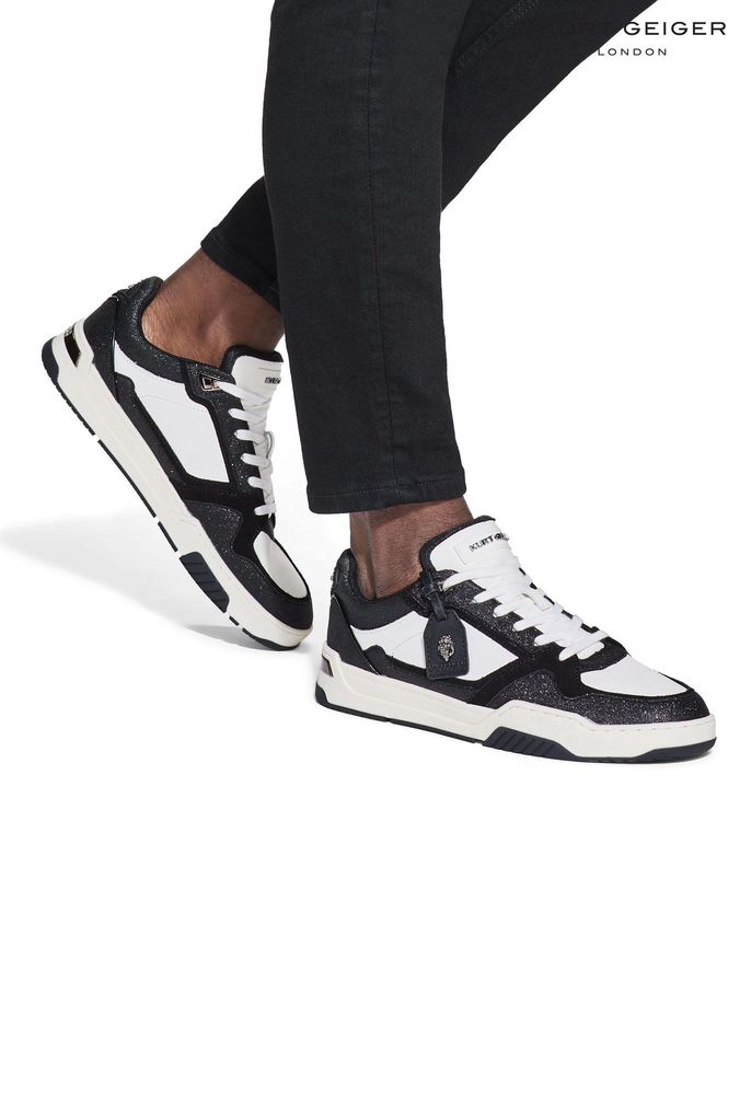 White kurt geiger trainers mens 2025