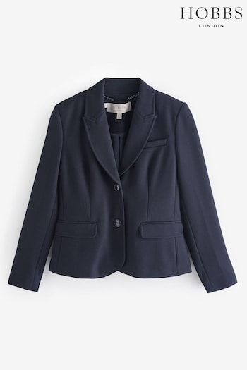 Hobbs Blue Petite Aly Jacket (AT2631) | £169