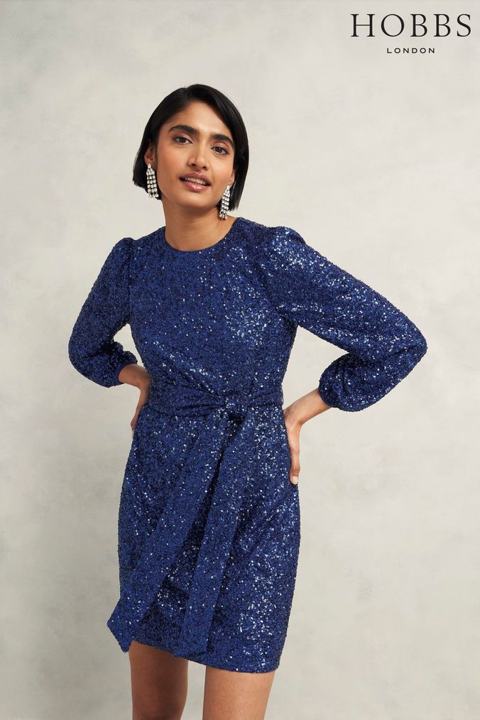 Hobbs sawyer velvet dress sale
