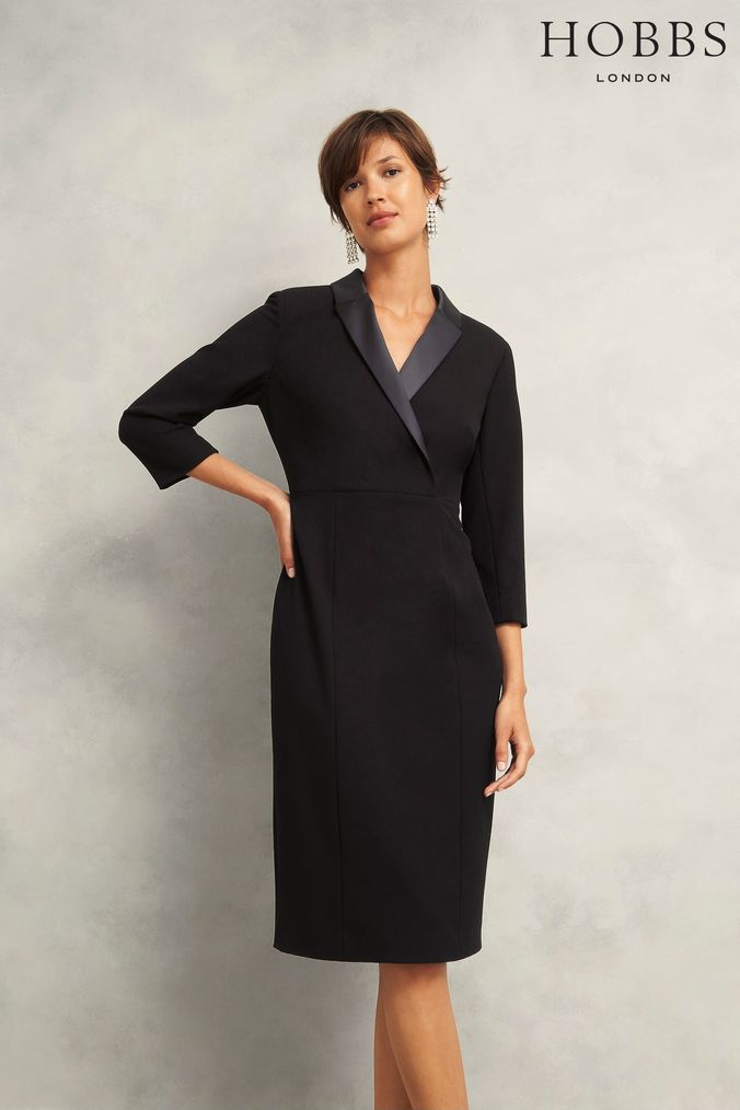 Buy Women s Black Hobbs Occasionwear Dresses Online Next UK