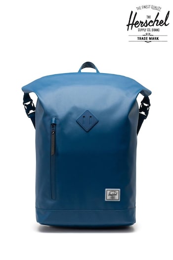 Herschel Supply Co. Blue Roll Top Backpack (AT2687) | £100