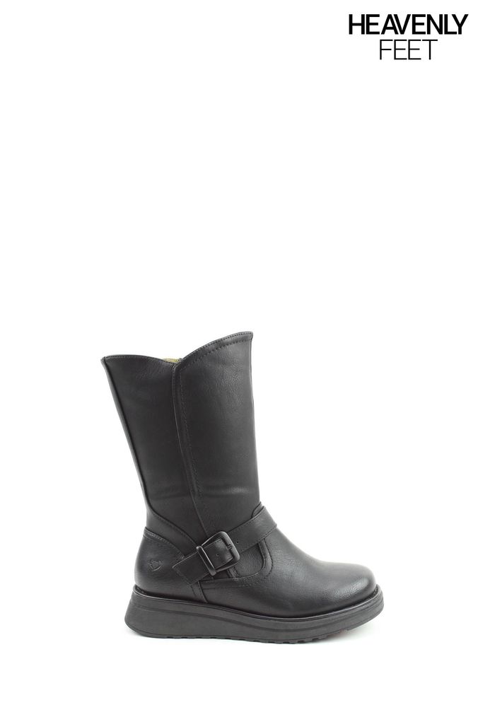 Next ladies boots black top