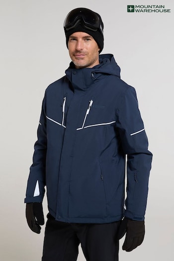 Mountain Warehouse Blue Galactic III Extreme Waterproof Ski Jacket (AT3514) | £0