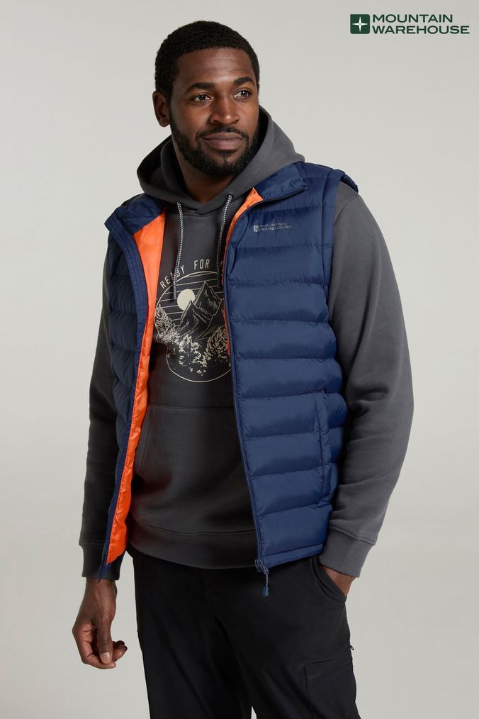 Mens puffer vests on sale online