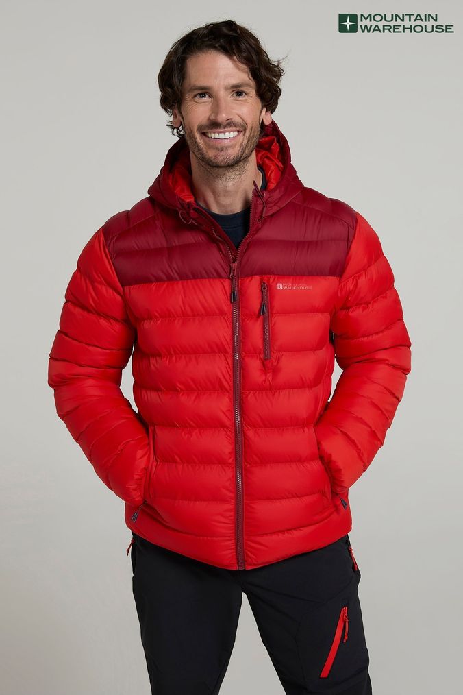 Red raincoat mens on sale