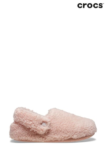 Crocs Pink Kids Cozzzy Slippers (AT3993) | £35