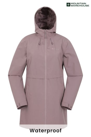 Mountain Warehouse Light Brown Womens Hilltop II Waterproof Jacket (AT4052) | £64