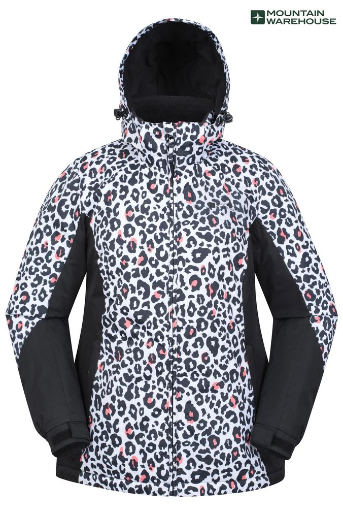 Womens leopard ski jacket 2025