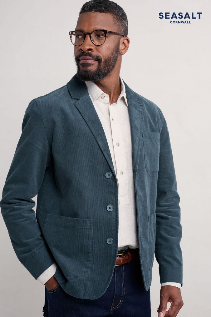 Blazer blue men store