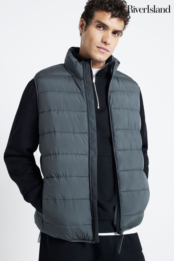 Mens winter coats river island best sale