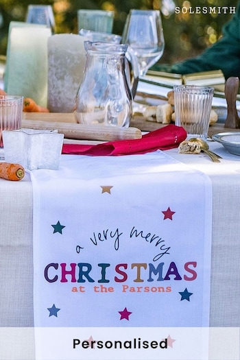 Personalised Table Runner by Solesmith (AT5151) | £30