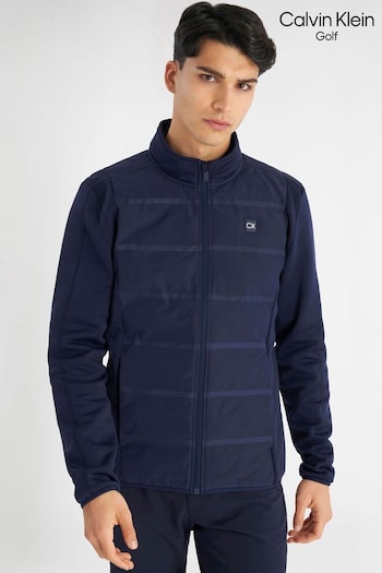 Calvin Klein Golf Blue Navarro Hybrid Jacket (AT5210) | £110