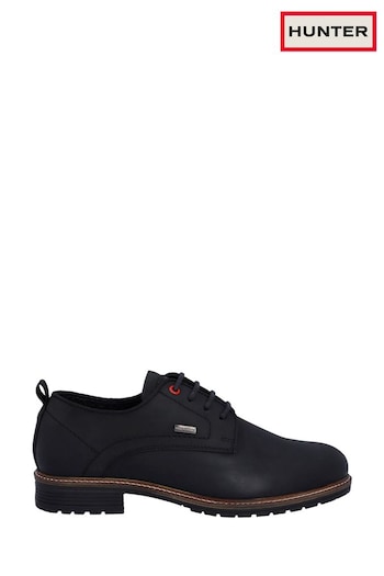 Hunter Jura Gibson Black Shoes (AT5339) | £105