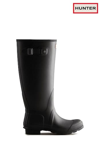 Hunter Original Tall Wide Black Boots (AT5347) | £120