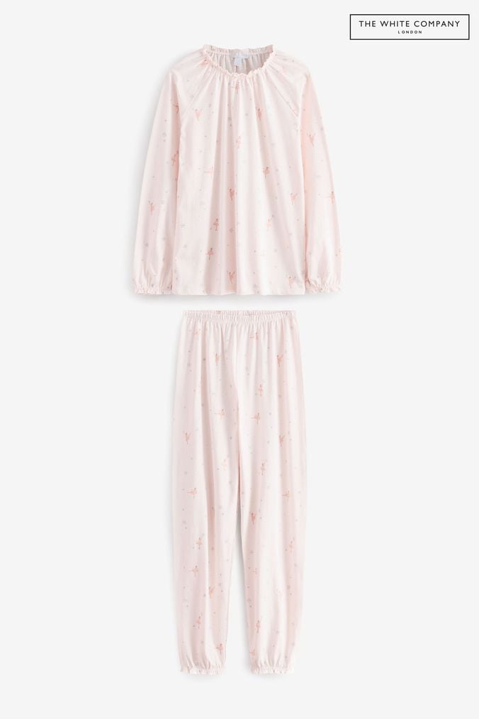 The white company girls pyjamas top