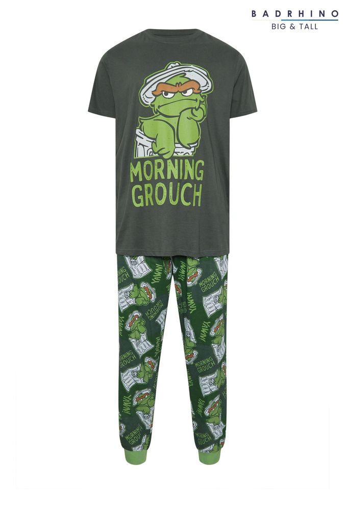 Buy Men s Bad Rhino Big Tall Pyjamas 100 Cotton Nightwear Online Next UK