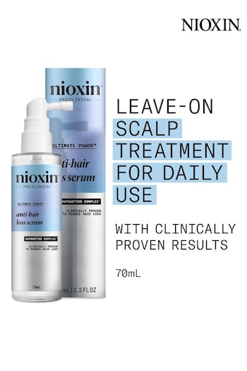 Nioxin AntiHair Loss Serum Hair Growth Serum for Thinning Hair 70ml (AT5996) | £57.50