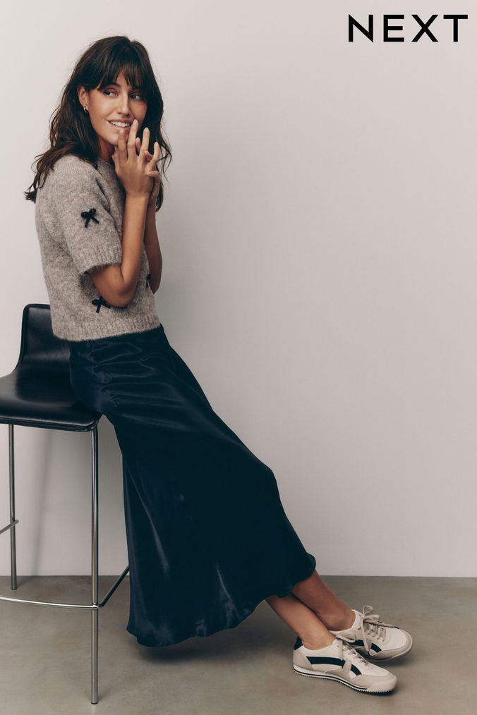Buy Women s Tall Satin Skirts Online Next UK