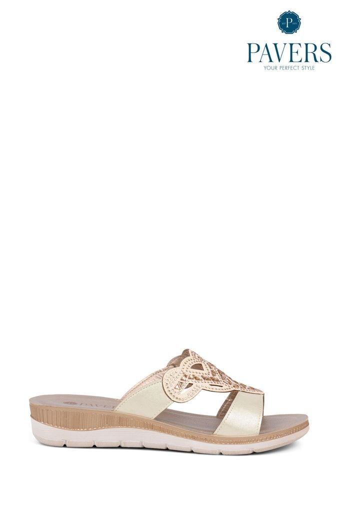 Pavers gold shoes sale