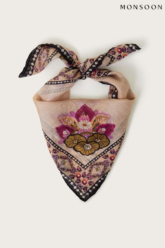 Next silk scarf deals