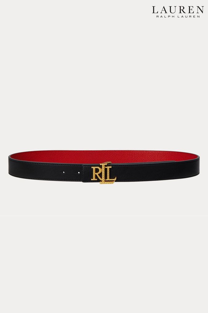 Buy Women s Belts Lauren Ralph Lauren Black Accessories Online Next UK