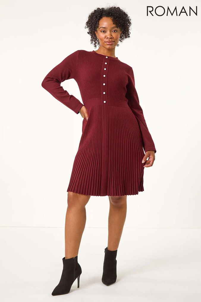 Roman knitted dresses on sale