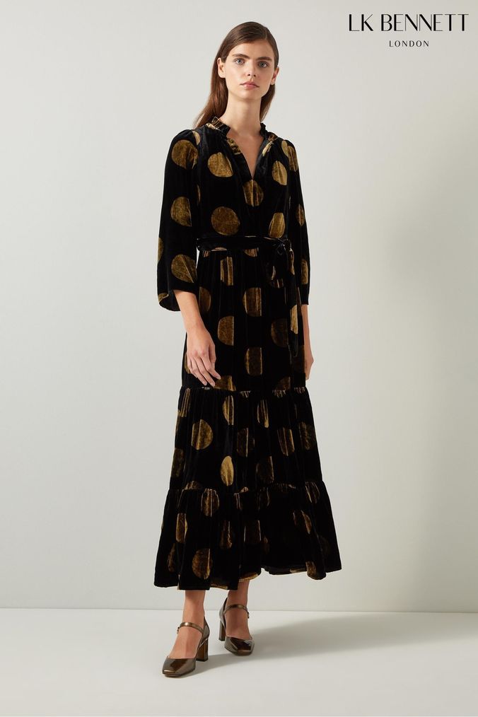 Lk bennett maria black dress clearance