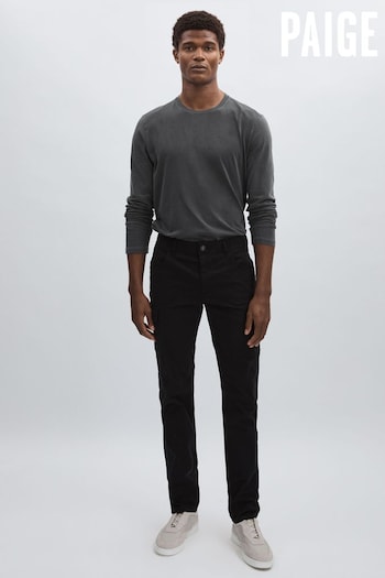 Paige Stretch-Cotton Slim Cargo Trousers (AT8167) | £250