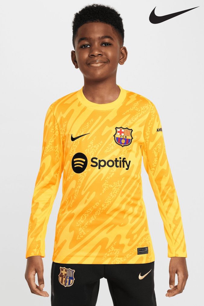 Nike yellow long sleeve shop