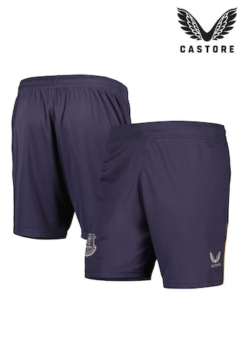 Castore Blue Kids Everton Third Shorts 2024-25 (AT8717) | £33