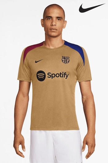 Nike Gold Barcelona Strike Training Top (AT8821) | £45