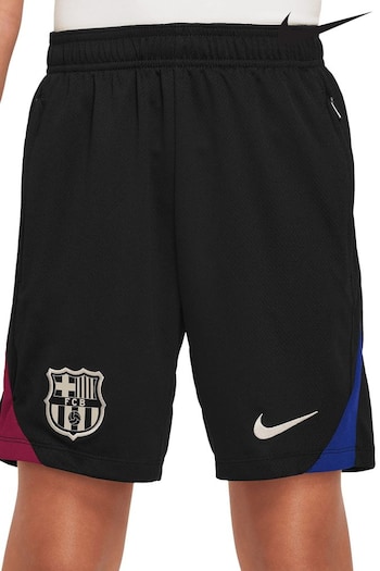 Nike Black Kids Barcelona Strike Training Shorts (AT8855) | £33