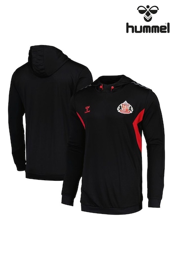 Hummel Black Sunderland Training Hoodie (AT8904) | £70