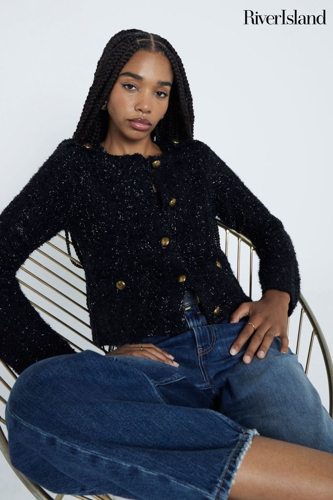 Batwing cardigan river island deals