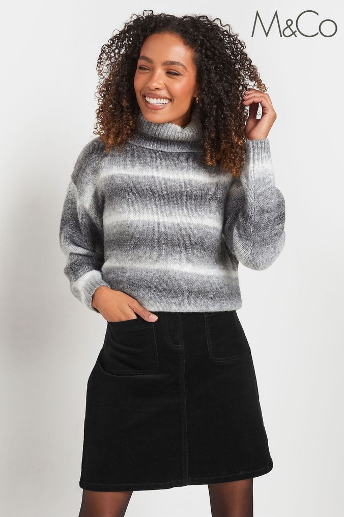 Ladies skirts m&co clearance