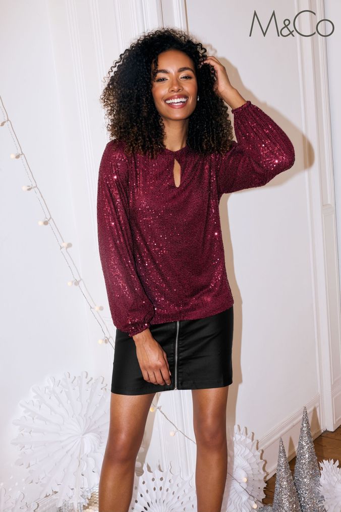 M and co tops sale discount