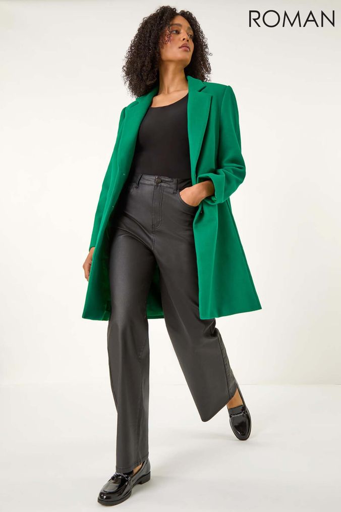 Buy Women s Coatigan Green Online Next UK