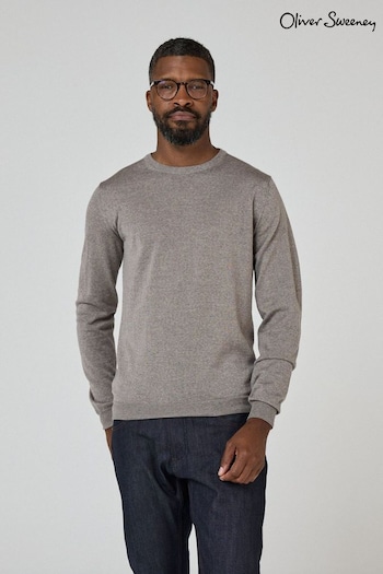 Oliver Sweeney Merino Wool Crew Neck Jumper (AU1167) | £99