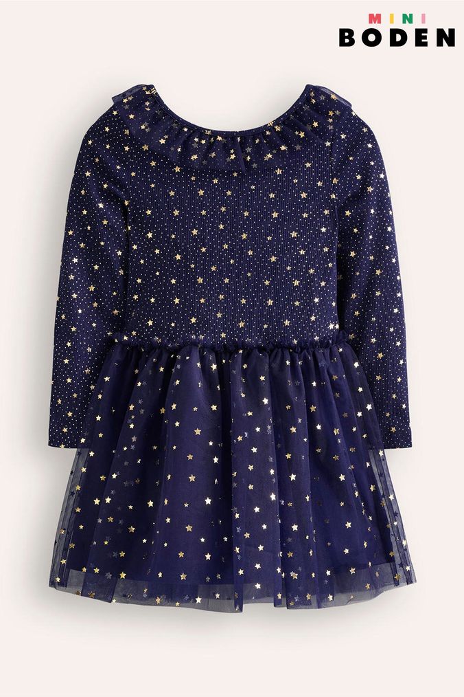 Next girls navy dress top