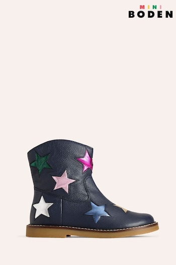 Boden Blue Ankle Boots (AU1288) | £55 - £59