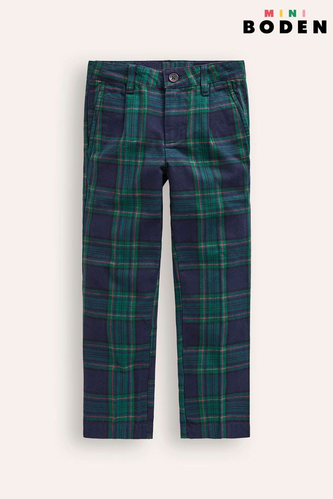 Buy Boys Check Tartan Trousers Online Next UK